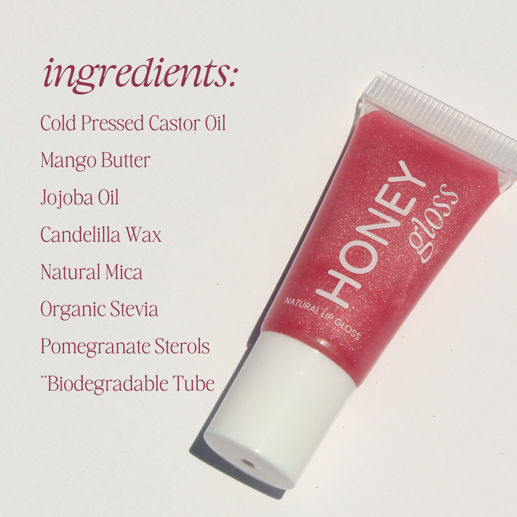 Natural Lip Gloss (Biodegradable Tube)
