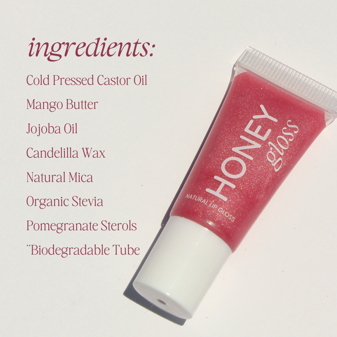 Natural Lip Gloss (Biodegradable Tube)